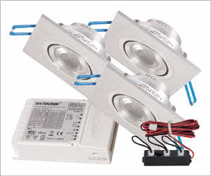 Schneider Luxor 80Q-400 LED Einbaustrahler (3 X 4.1 Watt)